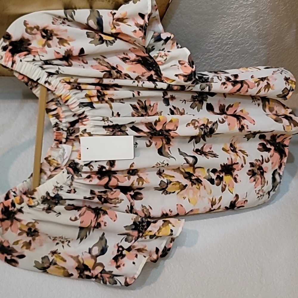 Woman's blouse off shoulder